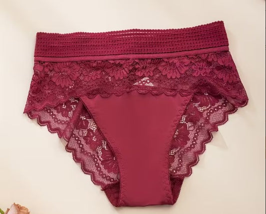 ROPA INTERIOR FEMENINA ELEGANTE CON ENCAJE FLORAL